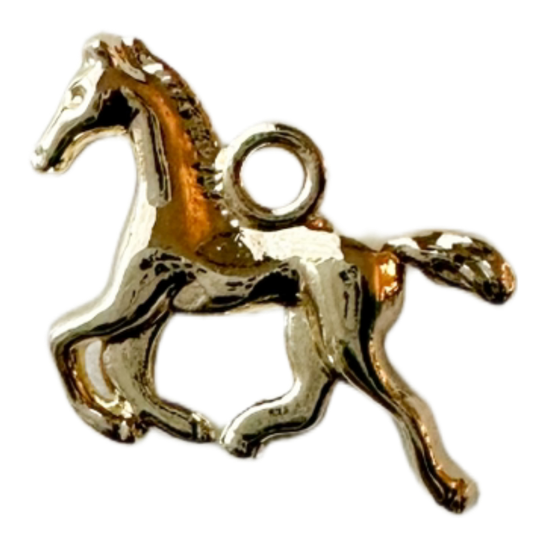 Golden Horse Charm