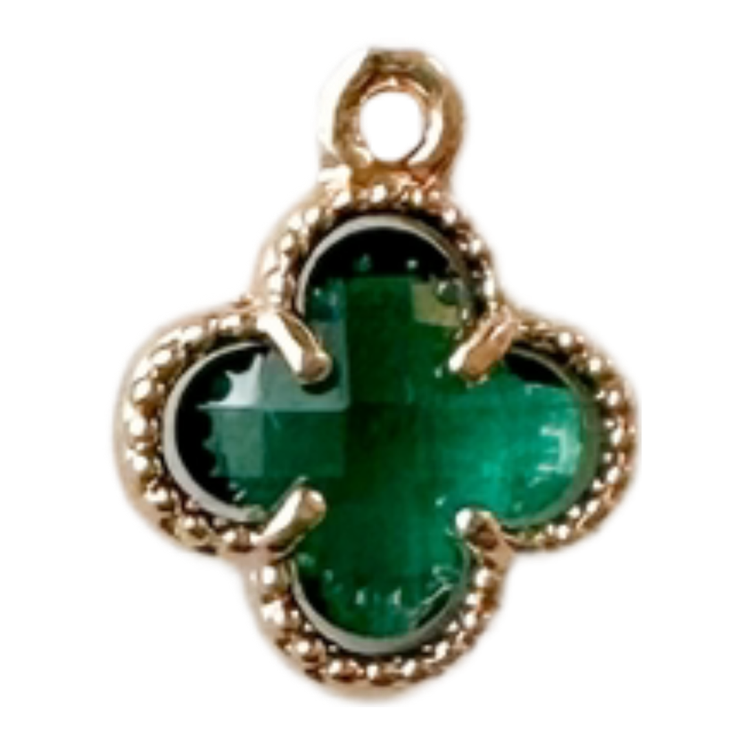 Green Clover Charm