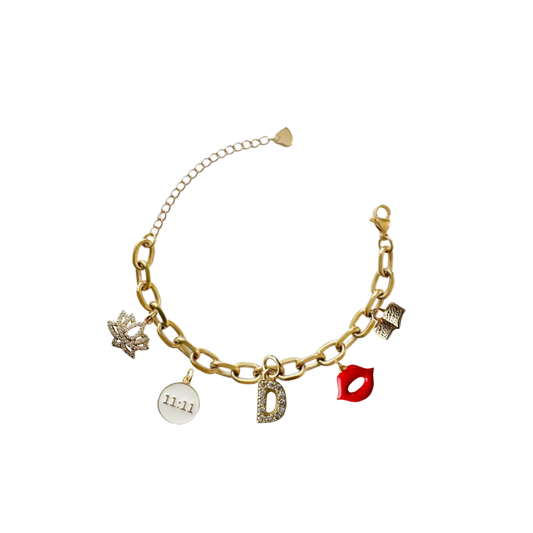 5 Charm Custom Bracelet