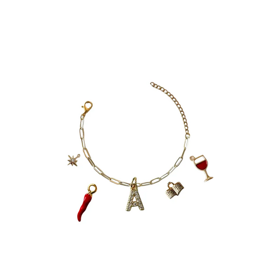 5 Charm Custom Bracelet