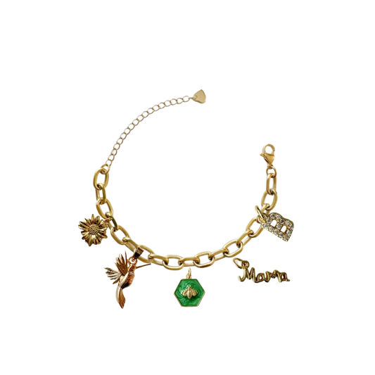 5 Charm Custom Bracelet