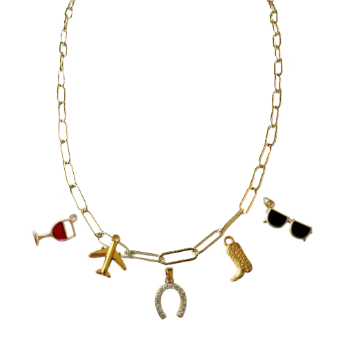 5 Charm Custom Necklace