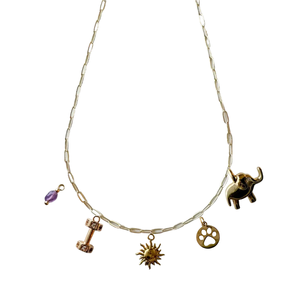 5 Charm Custom Necklace