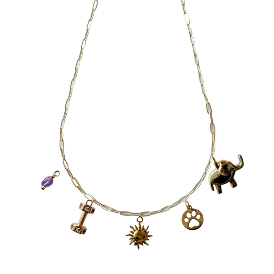 5 Charm Custom Necklace
