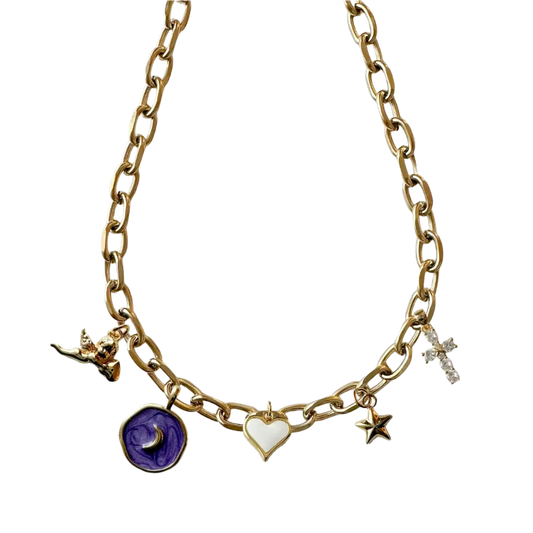 5 Charm Custom Necklace