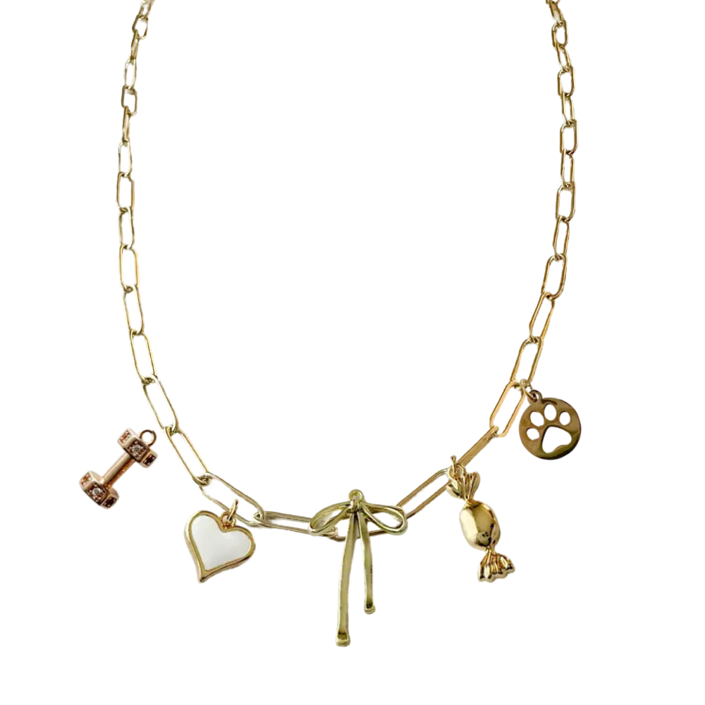 5 Charm Custom Necklace