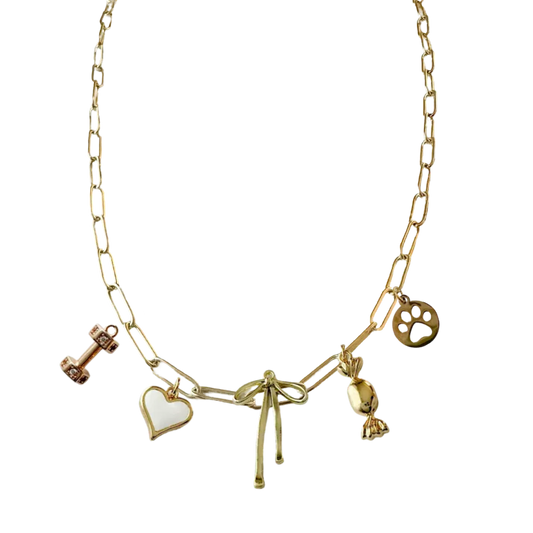 5 Charm Custom Necklace