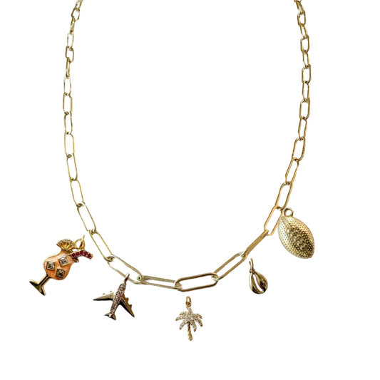 5 Charm Custom Necklace