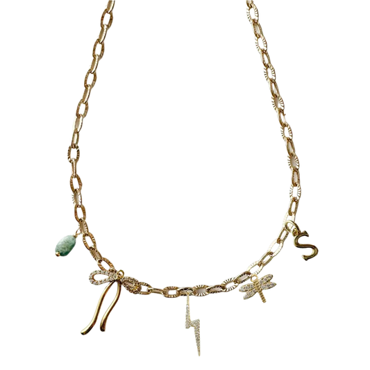 5 Charm Custom Necklace