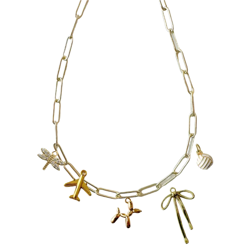 5 Charm Custom Necklace