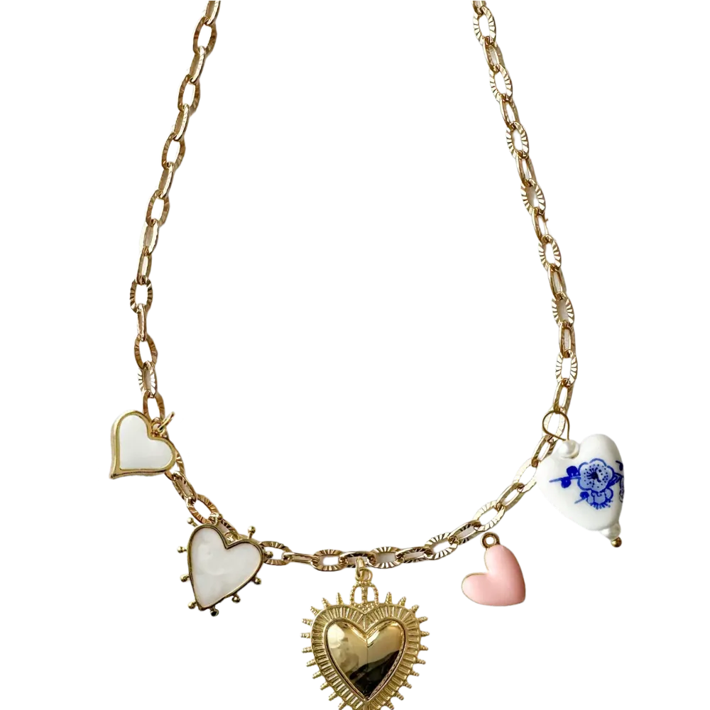 5 Charm Custom Necklace