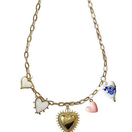 5 Charm Custom Necklace