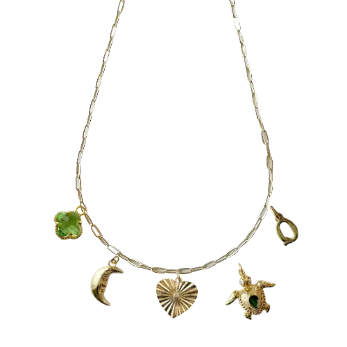 5 Charm Custom Necklace