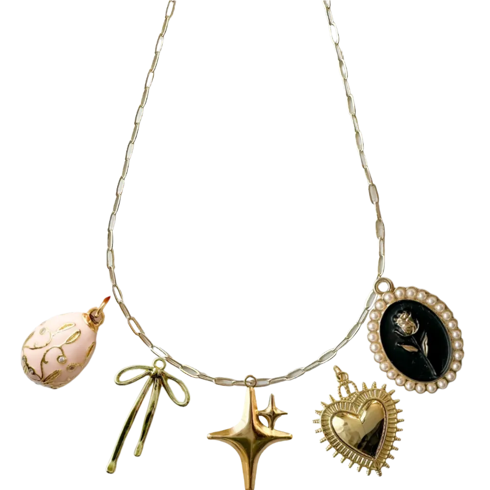 5 Charm Custom Necklace