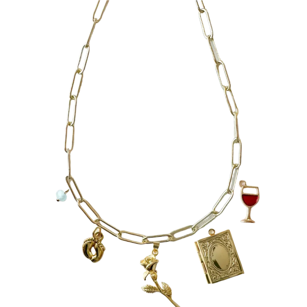 5 Charm Custom Necklace