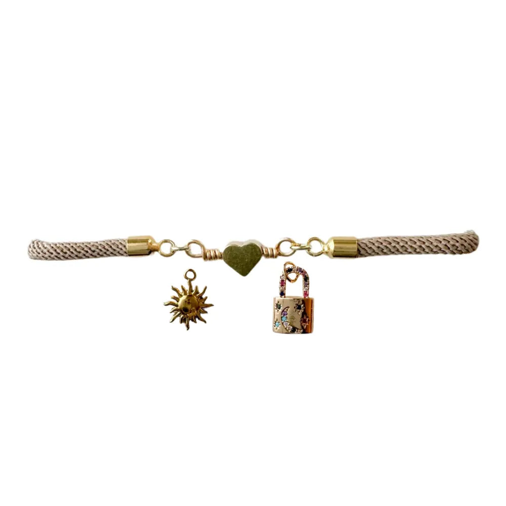 Custom Charm Rope Bracelet