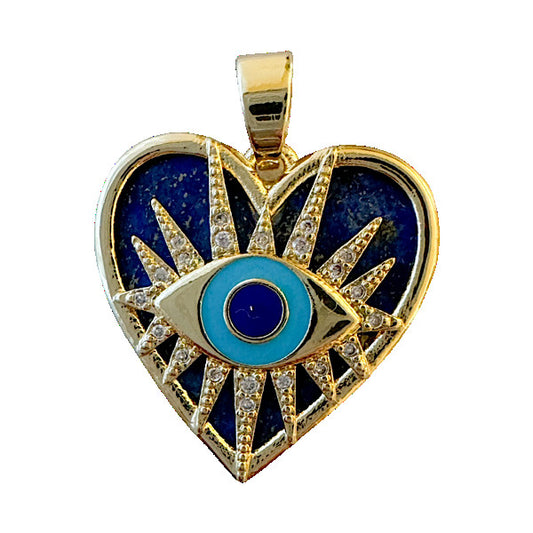 Evil Eye Charm (Blue)