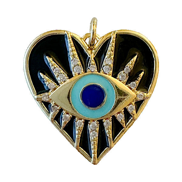 Evil Eye Charm (Black)