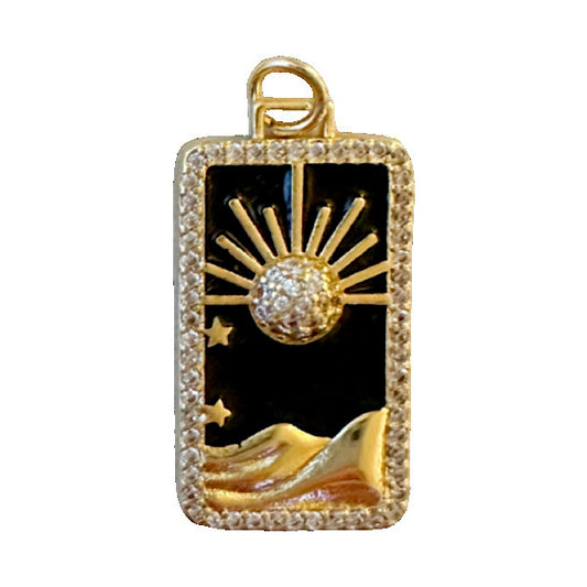 Sun Tarot Charm