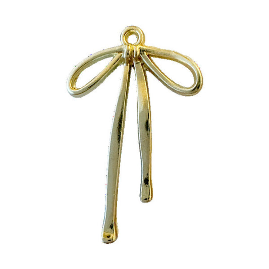 Golden Bow Charm