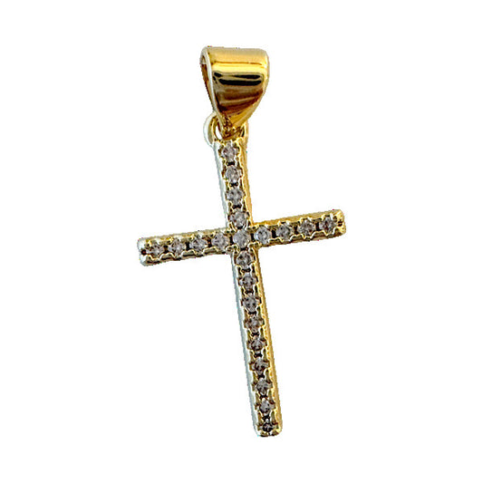 Cross Pave Charm