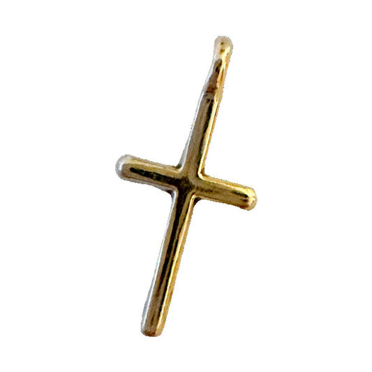 Gold Cross Charm