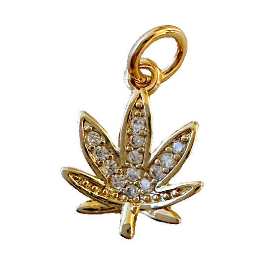 MJ Leaf Charm