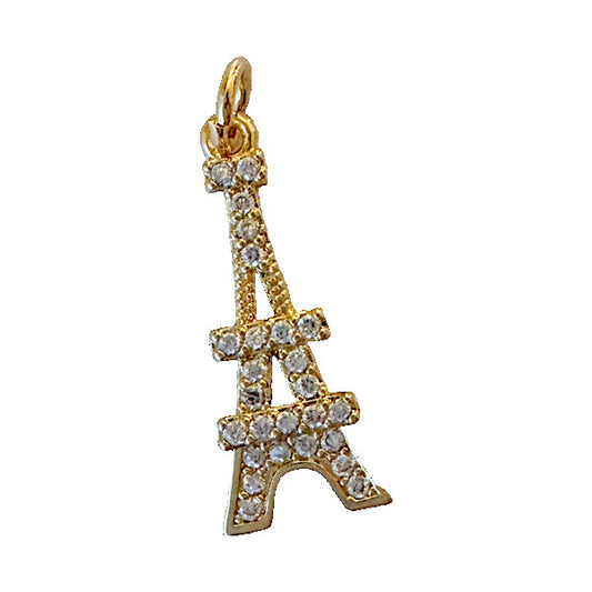 Eiffel Tower Pave Charm