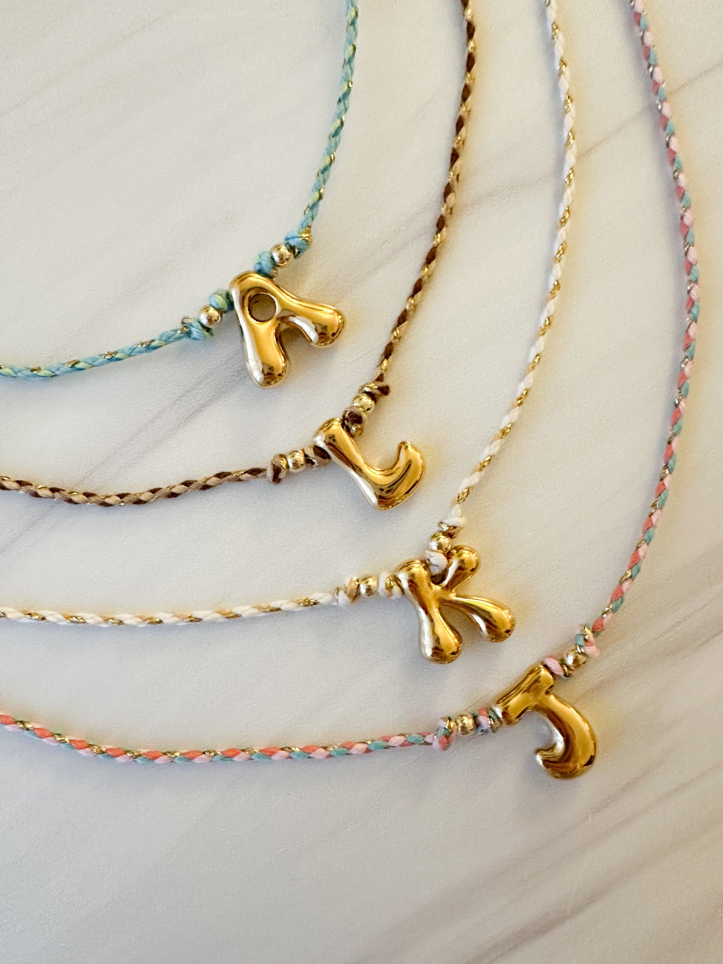 Lava Luxe Initial Necklace