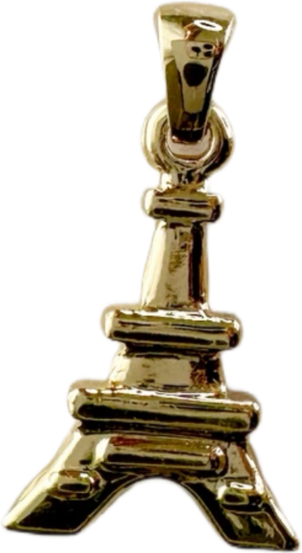 Gold Eiffel Tower Paris Charm