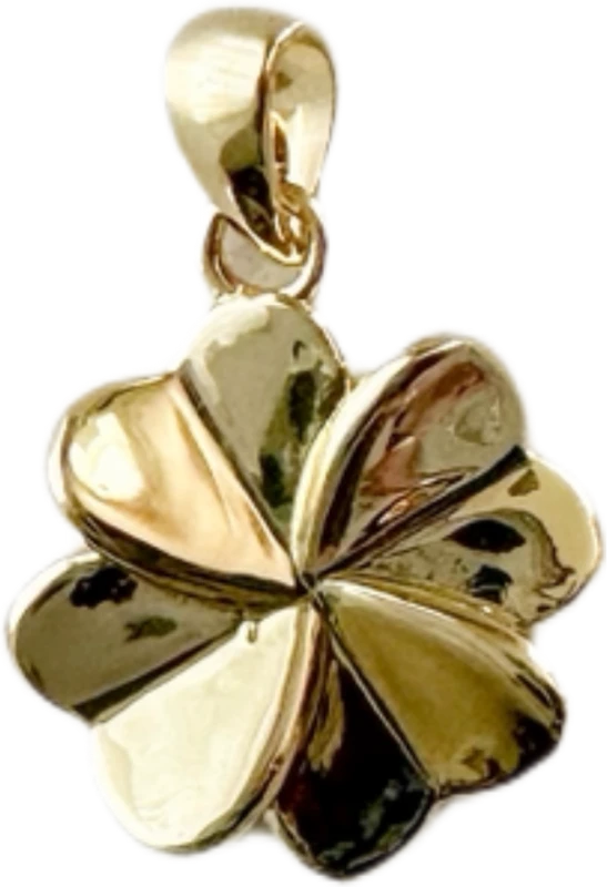 Gold Four Leaf Clover Charm