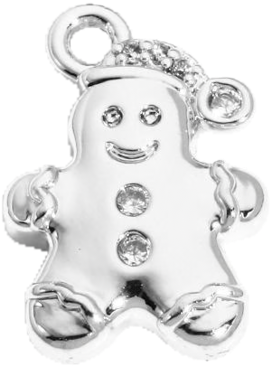 Gingerbread Man Charm