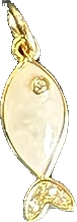 Mother of Pearl Fish Charm